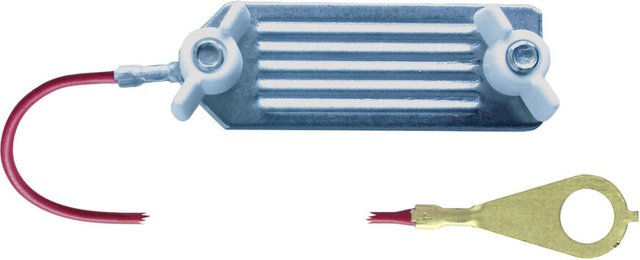 Produktbild von AKO Zaunanschlusskabel aus Edelstahl schraubbar für Bänder bis 40mm Silber