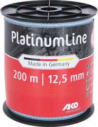 Produktbild von AKO Zaunband mit verstärkten Außenkanten in Weiß