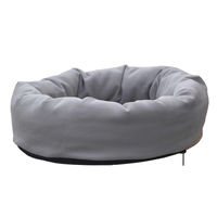 Produktbild von Aktiv Kat Katzenbett Liegeebene mit Kuschelrand und Nano-Bezug Grau Ø 45 cm