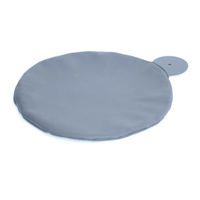 Produktbild von Aktiv Kat Katzenkissen Schlafmulde mit Metallrahmen und Nano-Bezug Grau Ø 45 cm