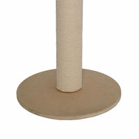 Produktbild von Aktiv Kat Kratzbaum Bodenpodest rund Ø 40 cm aus Naturholz beige und rutschfest