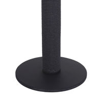 Produktbild von Aktiv Kat Kratzbaum Bodenpodest rund Ø 40 cm Schwarz mit rutschfester Bodenplatte