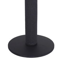 Produktbild von Aktiv Kat Kratzbaum Bodenpodest Schwarz Ø 50 cm mit Sisal und rutschfester Bodenplatte für Katzen