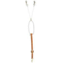 Al Dunning Headsetter Yoyo AD8068 Bungee-Cord Center Snap Nylon Braun – Bild 1 von 1