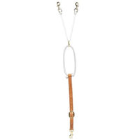 Produktbild von Al Dunning Headsetter Yoyo AD8068 Bungee-Cord Center Snap Nylon Braun