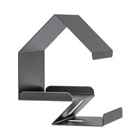 Produktbild von Alberts Kerbl Futterhaus Gasthaus Kreativ Vogelhaus aus Metall in Schwarz - 1 Stk.