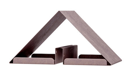 Alberts Nurdach Vogelhaus Gasthaus aus Metall in Braun – Bild 1 von 10