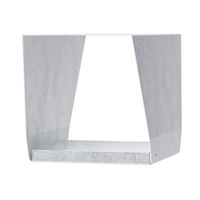 Produktbild von Alberts Vogelhaus Gasthaus Delta aus Metall in Silber und Grau