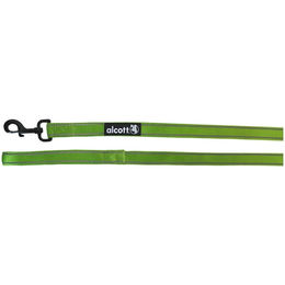 Alcott Abenteuerleine für Hunde grün aus Nylon mit reflektierenden Akzenten und Neopren-Griff 180 cm – Bild 1 von 1