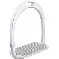 Produktbild von Alfa Jump Aluminium Steigbügel mit flachem Boden und Edelstahlspitzen