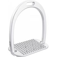 Produktbild von Alfa Jump Klassische Aluminium Reitsteigbügel für Kinder mit geneigtem Boden und Edelstahlspitzen