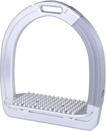 Produktbild von Alfa Jump Safety2 Aluminium Sicherheitssteigbügel flach mit Spitzen