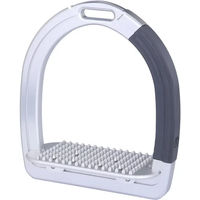 Produktbild von Alfa Jump Safety2 Aluminium Sicherheitssteigbügel flach mit Spitzen