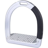 Produktbild von Alfa Jump Safety2 Aluminium Sicherheitssteigbügel schräg mit Spitzen