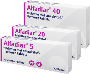 Alfasan Alfadiar 5 Tabletten – Bild 1 von 2