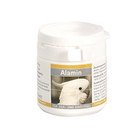 Produktbild von alfavet Alamin Ergänzungsfuttermittel für Zier- und Singvögel mit B-Vitaminen und Aminosäuren Pulver 30g - 30 g