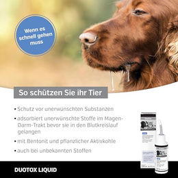 Alfavet DuoTox Liquid Vitaminsupplement für Hunde und Katzen 110 ml - 110 ml – Bild 1 von 4