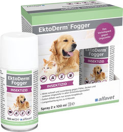 Alfavet EktoDerm Fogger Umgebungsspray gegen Flöhe 2 x 100 ml – Bild 1 von 1