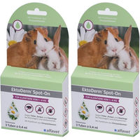 Produktbild von Alfavet EktoDerm Spot-On Parasitenbehandlung für Kleintiere 1–4 kg