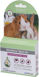 Alfavet EktoDerm Spot-On Parasitenbehandlung für Kleintiere wie Kaninchen und Kleinnager 1–4 kg – Bild 1 von 2