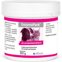Alfavet EnzymoPank Verdauungshilfe Pulver für Hunde und Katzen 100 g - 100 g – Bild 1 von 6