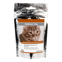 Produktbild von Alfavet FeliGum Dia Kaudrops zur Unterstützung der Verdauung bei Katzen 40g - 40 g