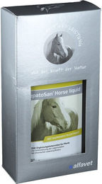 Alfavet HepatoSan Horse Liquid Nahrungsergänzung für Pferde zur Unterstützung der Leberfunktion 1 L - 1 l – Bild 1 von 4