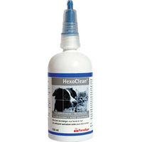 Produktbild von Alfavet HexoClean Ohrreiniger für Hunde und Katzen mit Chlorhexidin und Salicylsäure 150 ml - 150 ml