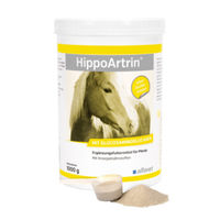 Produktbild von Alfavet HippoArtrin Gelenknährstoffe für Pferde Pulver 1000g - 1000 g
