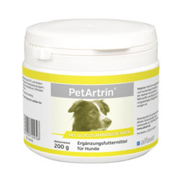 Alfavet PetArtrin Gelenk-Supplement für Hunde zur Unterstützung bei Osteoarthritis Pulver 200 g - 200 g – Bild 1 von 3