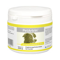 Produktbild von Alfavet PetArtrin Gelenk-Supplement für Hunde zur Unterstützung bei Osteoarthritis Pulver 200 g - 200 g