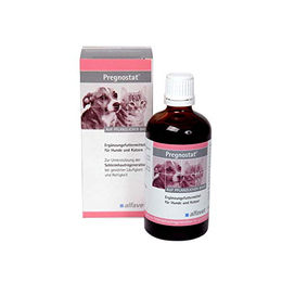 Alfavet Pregnostat Ergänzungsfuttermittel für Hunde und Katzen zur Unterstützung des Hormonhaushalts und der Trächtigkeit 100 ml - 100 ml – Bild 1 von 3