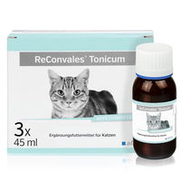 Produktbild von Alfavet ReConvales Tonicum Katze Aufbaufutter zur Rekonvaleszenz für alle Altersstufen 3 x 45 ml - 3 x 45 ml