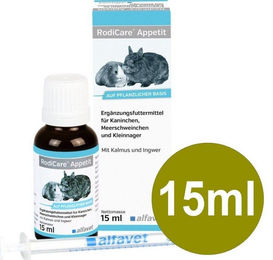 Alfavet RodiCare Appetit Vitaminsupplement für Kaninchen und Meerschweinchen 15 ml - 15 ml – Bild 1 von 6