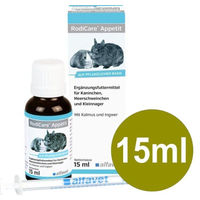 Produktbild von Alfavet RodiCare Appetit Vitaminsupplement für Kaninchen und Meerschweinchen 15 ml - 15 ml