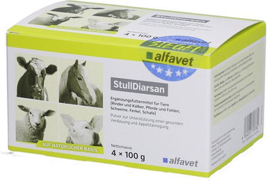 alfavet StullDiarsan Ergänzungsfuttermittel Pulver zur Unterstützung der Magen-Darm-Verdauung 1000g – Bild 1 von 3