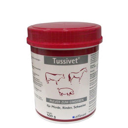 Alfavet Tussivet Pulver zur Unterstützung der Atemwege für Pferde Rinder und Schweine 2 x 500 g - 500 g – Bild 1 von 2