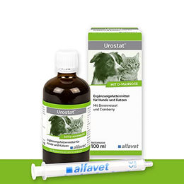 alfavet Urostat Ergänzungsfuttermittel für Hunde und Katzen zur Unterstützung der Harnwege und Nieren 100 ml - 100 ml – Bild 1 von 5