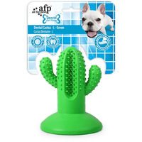 Produktbild von All For Paws AFP Dental Chews Kaktus Kauspielzeug aus Gummi Grün Größe L für Hunde - 10 kg