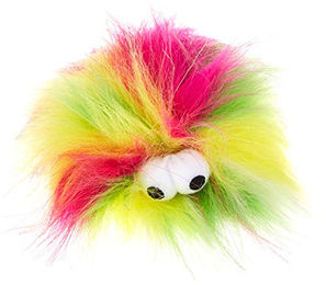 All For Paws AFP Furry Fluffy Ball Katzenspielzeug Gelb - 200 g – Bild 1 von 6