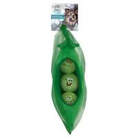 Produktbild von All For Paws AFP Meta Ball Hundespielzeug Set mit Pee Pod aus Kunststoff in Bunt und Grün