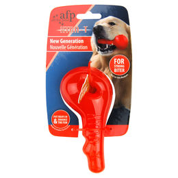 All For Paws AFP Xtrat New Generation Hundespielzeug aus Plüsch und Gummi Größe L Rot – Bild 1 von 4