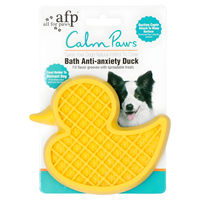 Produktbild von All For Paws Calm Paws Leckmatte Ente Gelb für Hunde