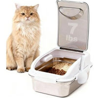Produktbild von All For Paws Futteraufbewahrungsbehälter aus Edelstahl in Silber