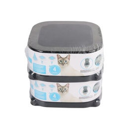 All For Paws Go Fresh Clump Seal Jumbo Ersatzbeutel für Katzenstreu Schwarz 2er-Pack – Bild 1 von 2