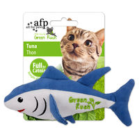 Produktbild von All For Paws Green Rush Katzenspielzeug mit Catnip und Thunfisch aus Stoff - 12 g