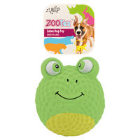 Produktbild von All For Paws Hundespielzeug Bouncy Frosch aus Latex in Grün