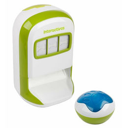 All For Paws Hundespielzeug Interactive Lucky Treat Spielautomat mit Ball aus Kunststoff in Grün – Bild 1 von 3