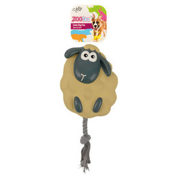 Produktbild von All For Paws Hundespielzeug Toss A Sheep Plüschspielzeug Braun