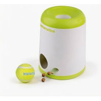 Produktbild von All for Paws Intelligenzspielzeug Pop'A'Treat Ball und Treat Dispenser für Hunde aus Kunststoff in Grün